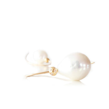 Øreringe med perler