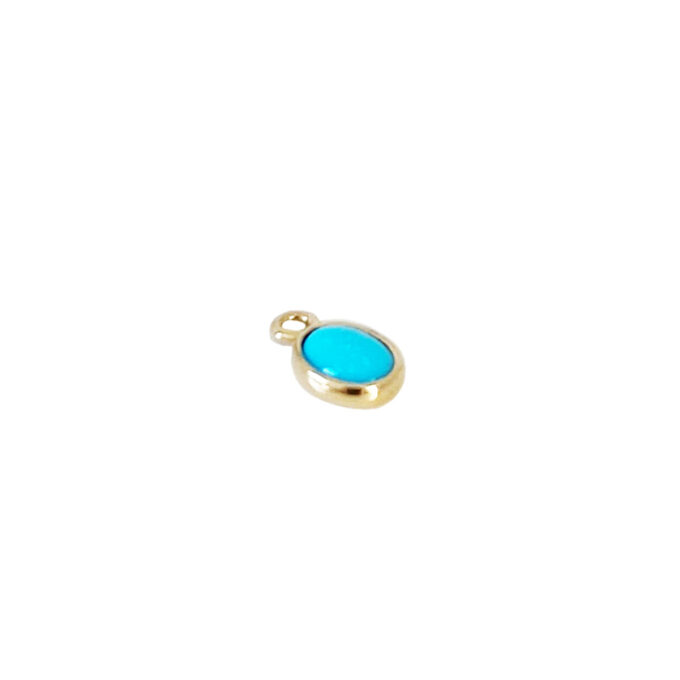 Pendant gold stone